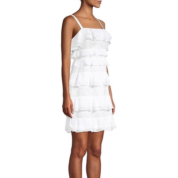 NWT Lilly Pulitzer Olive Dress Resort White Size 0 - Picture 7 of 8